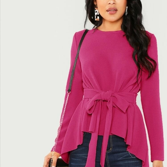 shein high low top